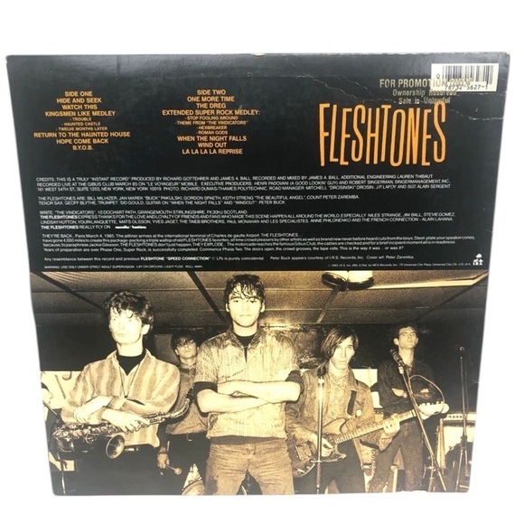 Fleshtones - Live In Paris 85 Vinyl Record - Picture 3 of 8
